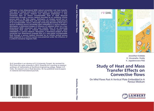 Produktbild: Study of Heat and Mass Transfer Effects on Convective flows