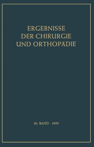 Produktbild: Ergebnisse der Chirurgie und Orthop&auml;die