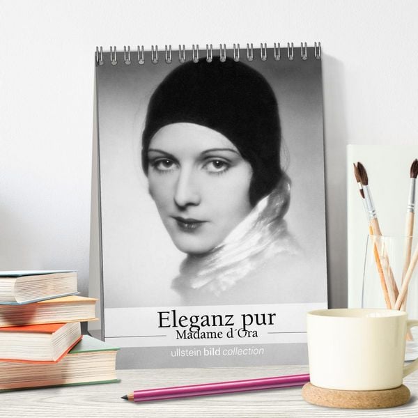 Produktbild: Eleganz pur - Madame d'Ora (Tischkalender 2026 DIN A5 hoch), CALVENDO Monatskalender