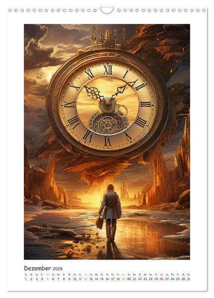 Produktbild: Das Rad der Zeit (Wandkalender 2026 DIN A3 hoch), CALVENDO Monatskalender
