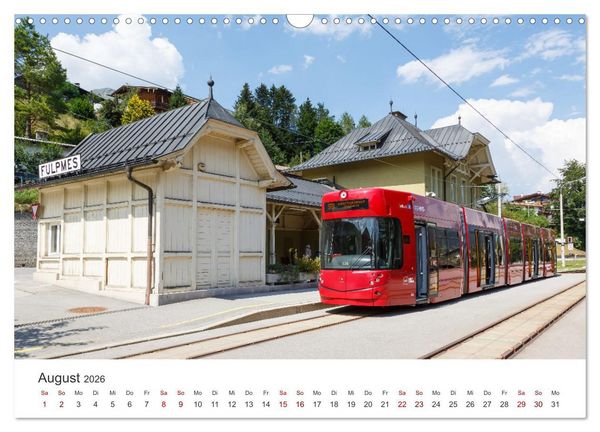 Produktbild: Trams und Stra&szlig;enbahnen (Wandkalender 2026 DIN A3 quer), CALVENDO Monatskalender