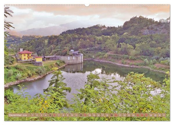 Produktbild: Garfagnana, Impressionen aus dem Norden der Toskana (hochwertiger Premium Wandkalender 2026 DIN A2 quer), Kunstdruck in Hochglanz
