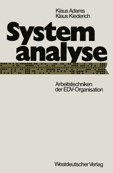 Produktbild: Systemanalyse