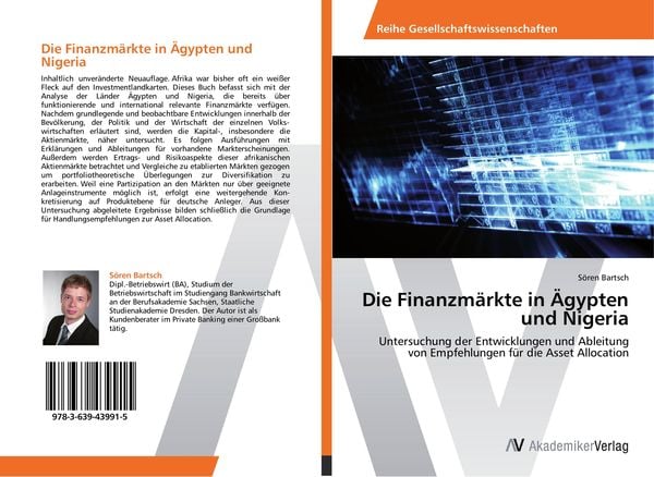 Produktbild: Die Finanzm&auml;rkte in &Auml;gypten und Nigeria