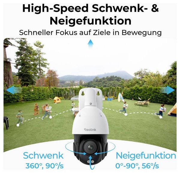 Produktbild: Reolink P840 LAN IP &Uuml;berwachungskamera 3840 x 2160 Pixel