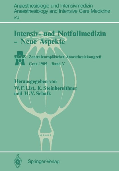 Produktbild: Intensiv- und Notfallmedizin &mdash; Neue Aspekte