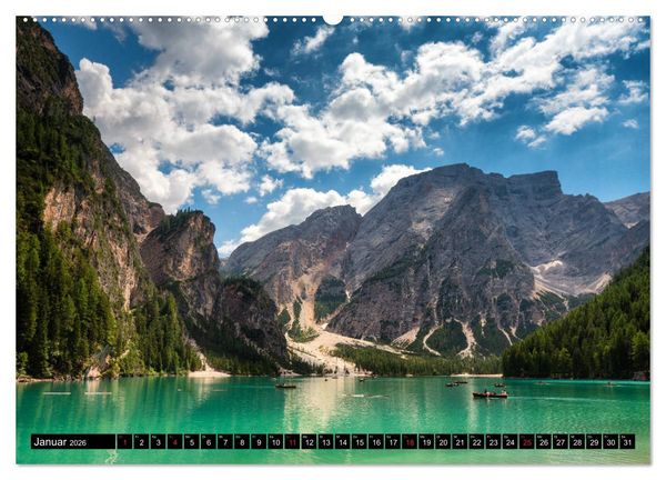 Produktbild: Tiroler Bergseen (hochwertiger Premium Wandkalender 2026 DIN A2 quer), Kunstdruck in Hochglanz