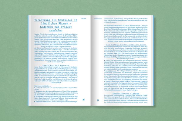 Produktbild: Land Lines. Kultur in l&auml;ndlichen R&auml;umen
