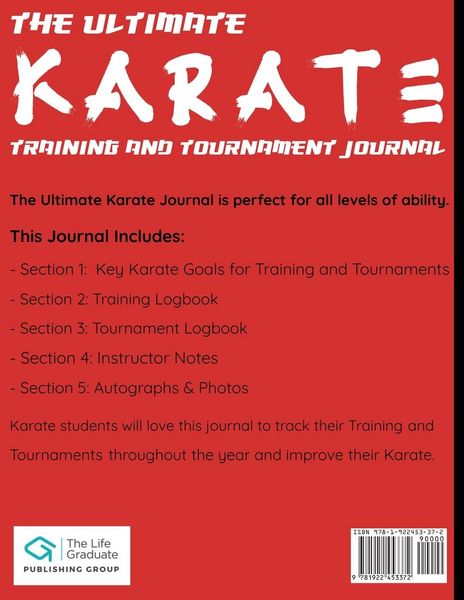 Produktbild: The Ultimate Karate Training and Tournament Journal