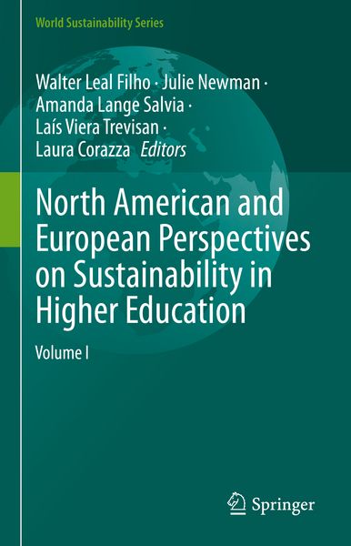 Produktbild: North American and European Perspectives on Sustainability in Higher Education