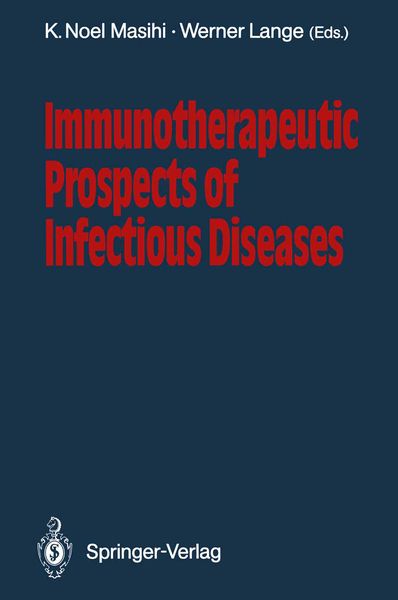 Produktbild: Immunotherapeutic Prospects of Infectious Diseases