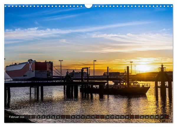 Produktbild: EMDEN, Seehafenstadt in Ostfriesland (Wandkalender 2026 DIN A3 quer), CALVENDO Monatskalender