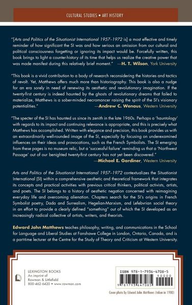 Produktbild: Arts and Politics of the Situationist International 1957-1972