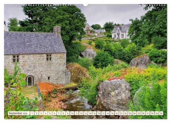Produktbild: Huelgoat - Sagenumwobener M&auml;rchenwald in der Bretagne (Wandkalender 2026 DIN A2 quer), CALVENDO Monatskalender