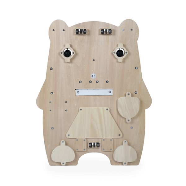 Produktbild: Interaktiver Lernb&auml;r aus Holz mit 20+ Aktivit&auml;ten &ndash; Spielspa&szlig; ab 18 Monaten