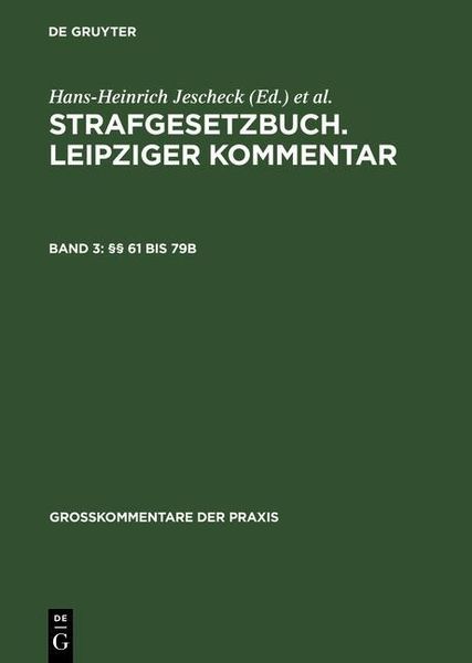 Produktbild: &sect;&sect; 61 bis 79b