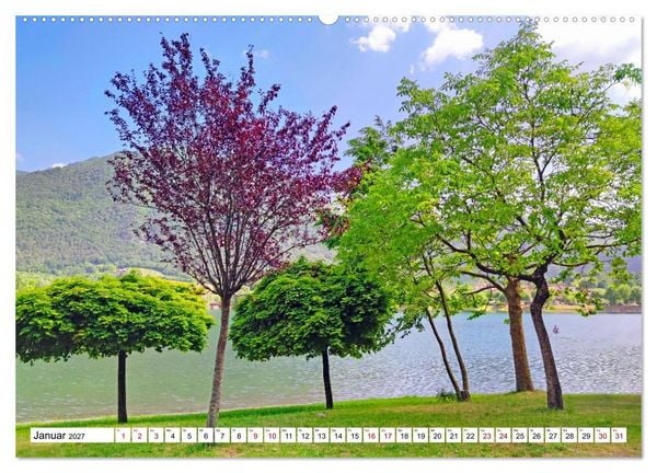 Produktbild: Der Idrosee in der Lombardei (hochwertiger Premium Wandkalender 2027 DIN A2 quer), Kunstdruck in Hochglanz