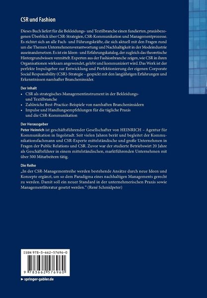 Produktbild: CSR und Fashion