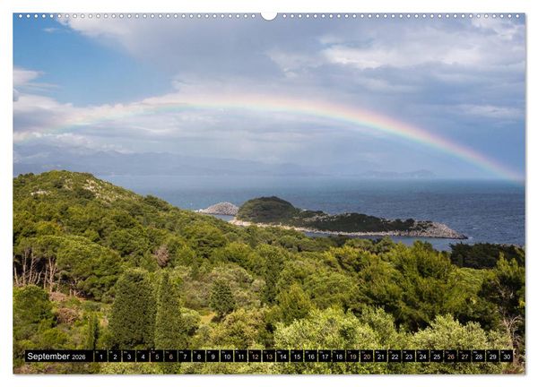 Produktbild: Dalmatien - Perle der Adria (Wandkalender 2026 DIN A2 quer), CALVENDO Monatskalender