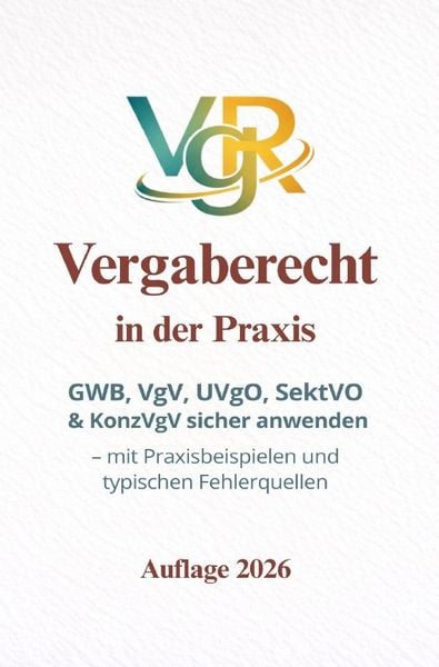 Produktbild: Vergaberecht in der Praxis