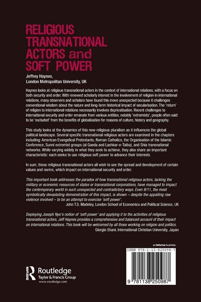 Produktbild: Religious Transnational Actors and Soft Power