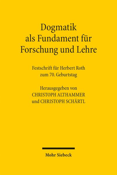 Produktbild: Dogmatik als Fundament f&uuml;r Forschung und Lehre