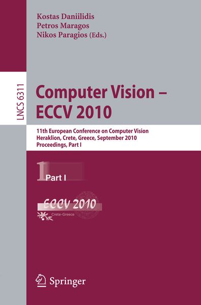 Produktbild: Computer Vision -- ECCV 2010