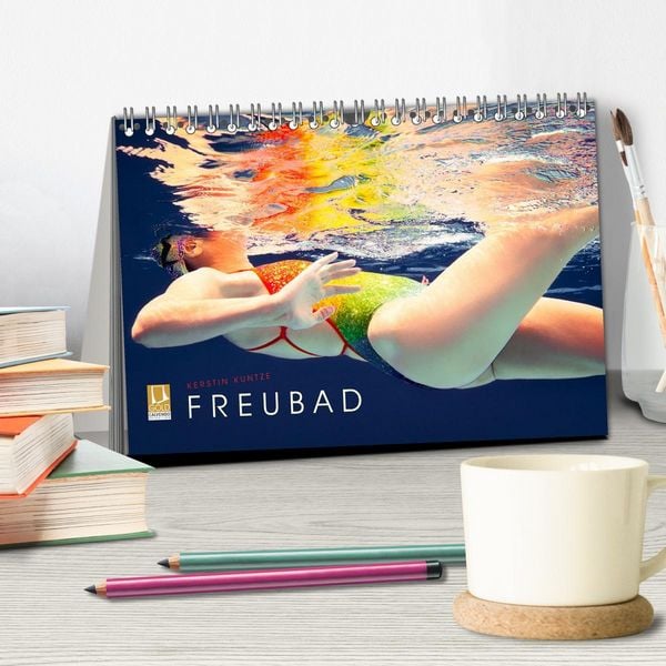 Produktbild: FREUBAD (Tischkalender 2026 DIN A5 quer), CALVENDO Monatskalender