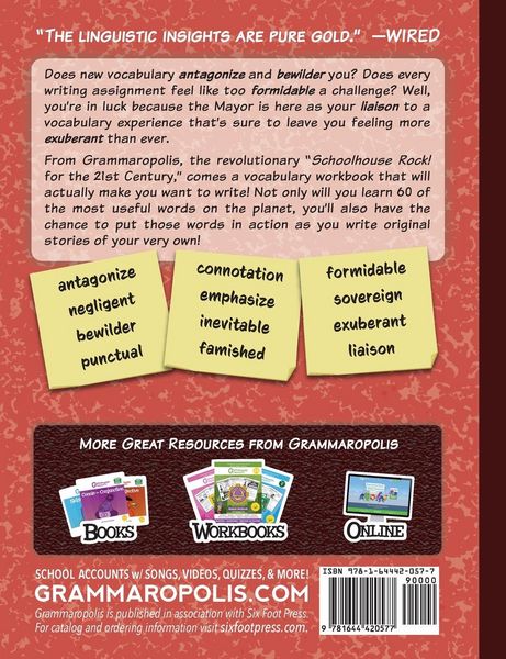 Produktbild: Wonderful Words for Seventh Grade Vocabulary and Writing Workbook