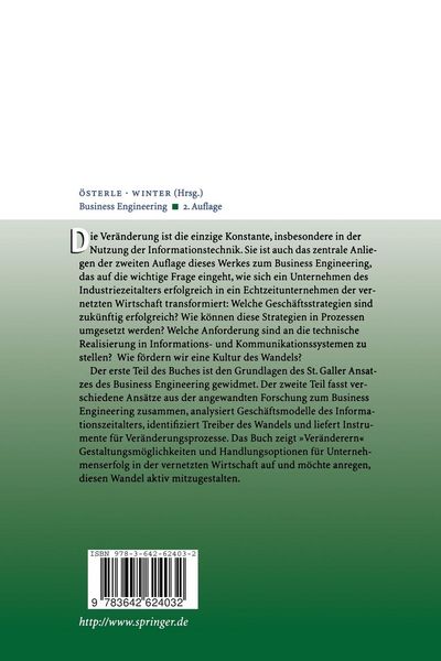 Produktbild: Business Engineering