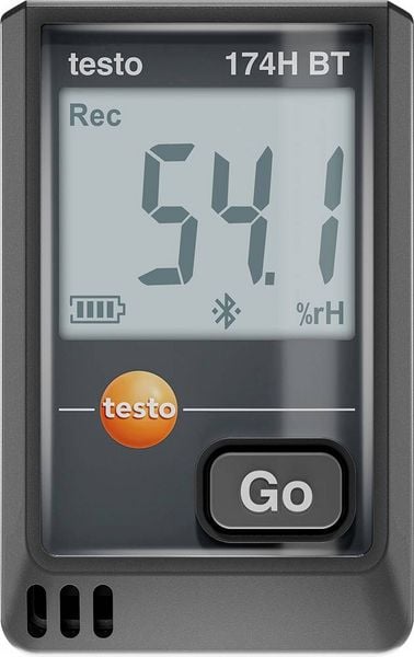 Produktbild: testo 0572 1743 02 174 H BT Temperatur-Datenlogger, Luftfeuchte-Datenlogger -20 bis 70 &deg;C 0 bis 100 % rF