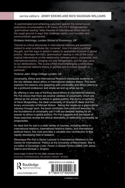 Produktbild: Universality, Ethics and International Relations