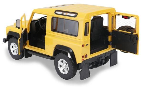 Produktbild: Land Rover Defender 1:14 gelb 2,4GHz T&uuml;r manuell