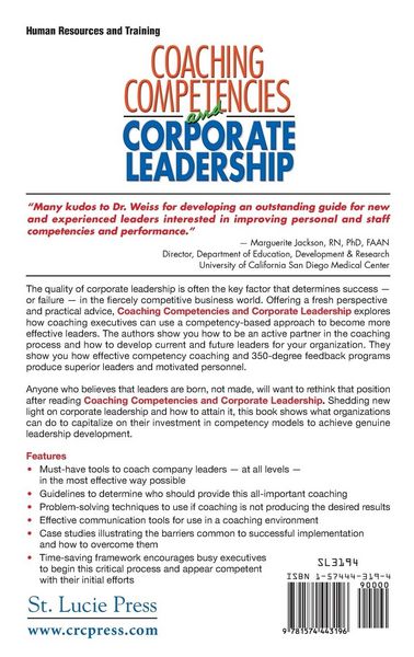 Produktbild: Coaching Competencies and Corporate Leadership