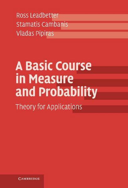 Produktbild: A Basic Course in Measure and Probability