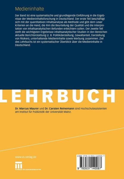 Produktbild: Medieninhalte