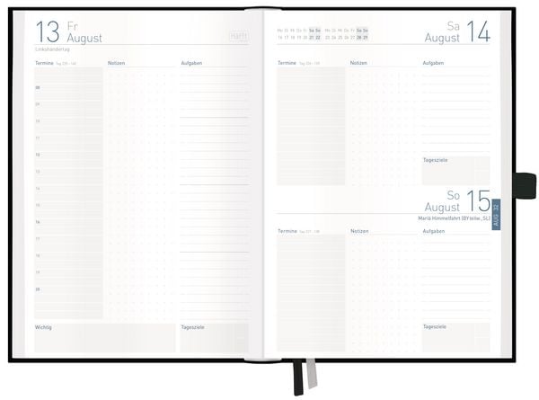 Produktbild: Organizer Day by Day A5 2027