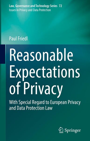 Produktbild: Reasonable Expectations of Privacy