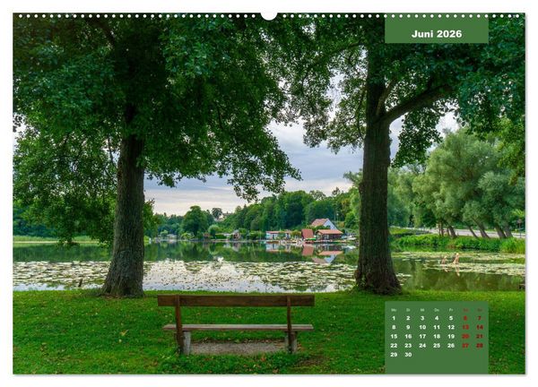Produktbild: Lychen Uckermark (Wandkalender 2026 DIN A2 quer), CALVENDO Monatskalender