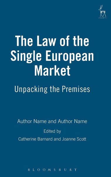Produktbild: Law of the Single European Market