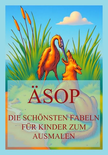 Produktbild: &Auml;sop - Die sch&ouml;nsten Fabeln f&uuml;r Kinder zum Ausmalen