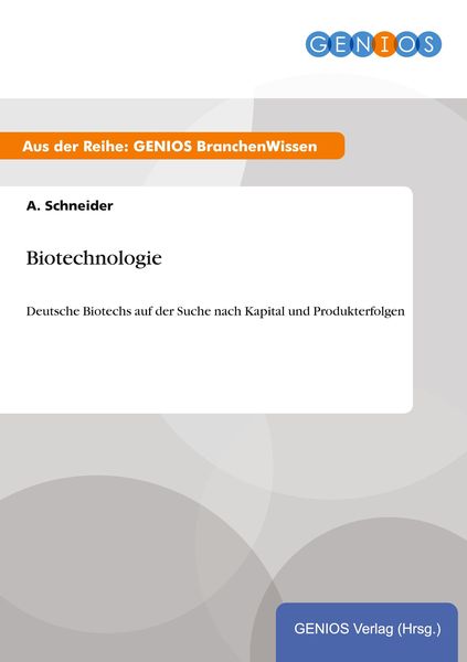 Produktbild: Biotechnologie