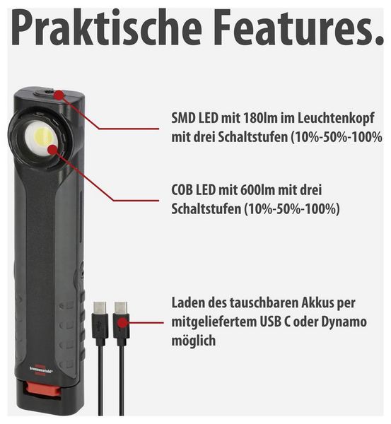 Produktbild: Brennenstuhl LED Handlampe 1178590200