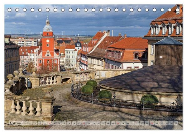 Produktbild: Mittel-Th&uuml;ringen (Tischkalender 2027 DIN A5 quer), CALVENDO Monatskalender