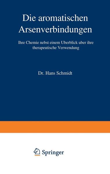 Produktbild: Die aromatischen Arsenverbindungen