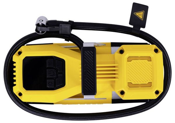 Produktbild: STANLEY SXIF0001 Kompressor 10 bar 12 V Adapter zum Betrieb per Kabel, Digitales Display