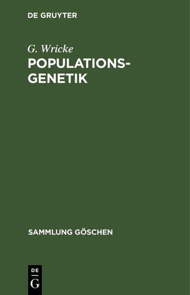 Produktbild: Populationsgenetik