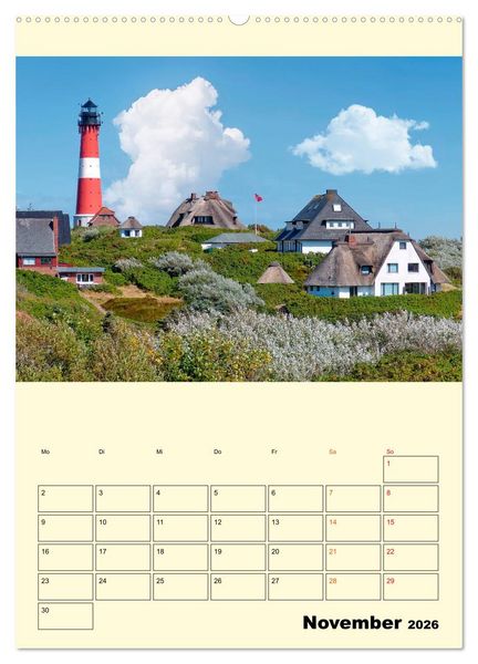 Produktbild: Meine geliebte Nordsee (hochwertiger Premium Wandkalender 2026 DIN A2 hoch), Kunstdruck in Hochglanz