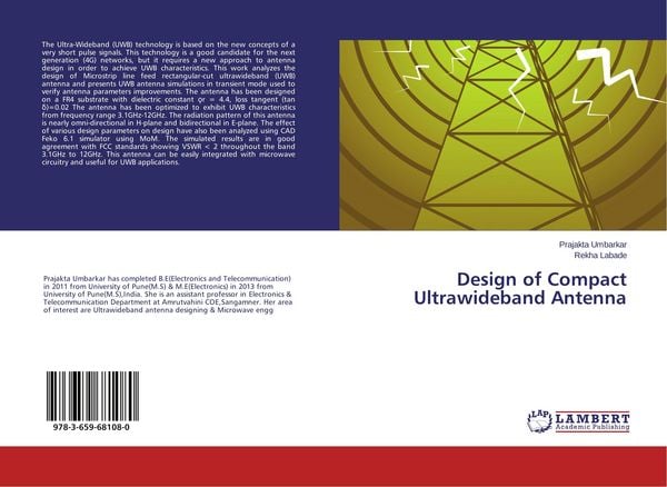 Produktbild: Design of Compact Ultrawideband Antenna