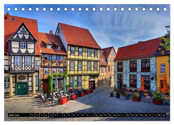 Produktbild: Der Harz - Sch&ouml;nstes Mittelgebirge Deutschlands (Tischkalender 2026 DIN A5 quer), CALVENDO Monatskalender